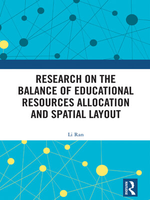 cover image of Research on the Balance of Educational Resources Allocation and Spatial Layout